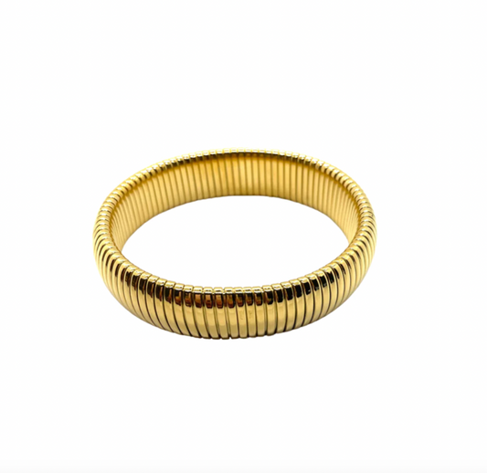 Single Cobra Bracelet (Large) in Gold