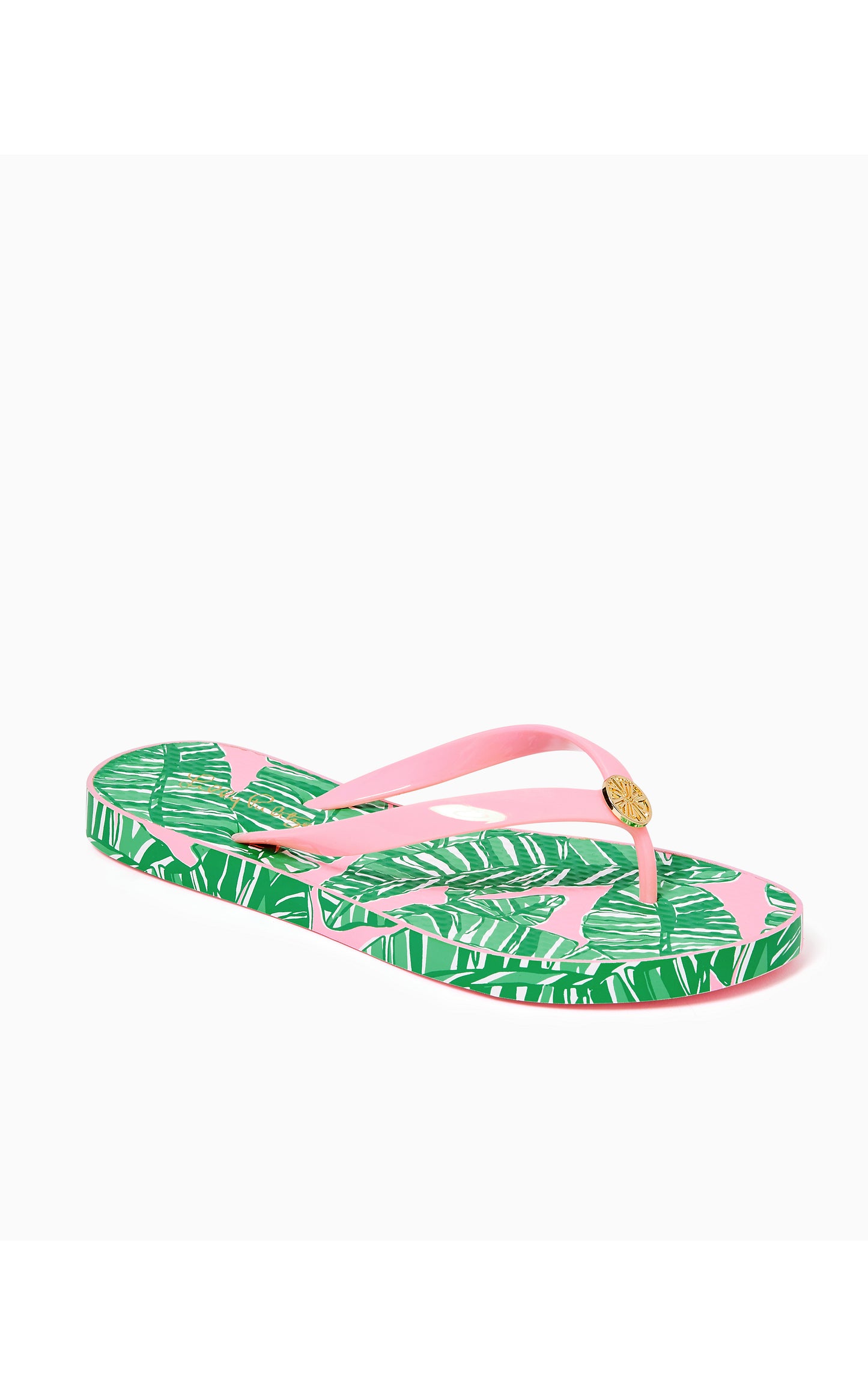 Pool Flip Flop in Conch Shell Pink Lets Go Bananas Shoe