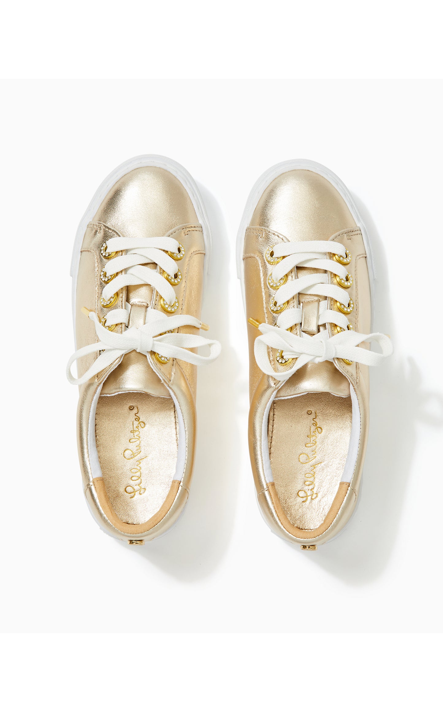 Lux Hallie Sneaker in Gold Metallic