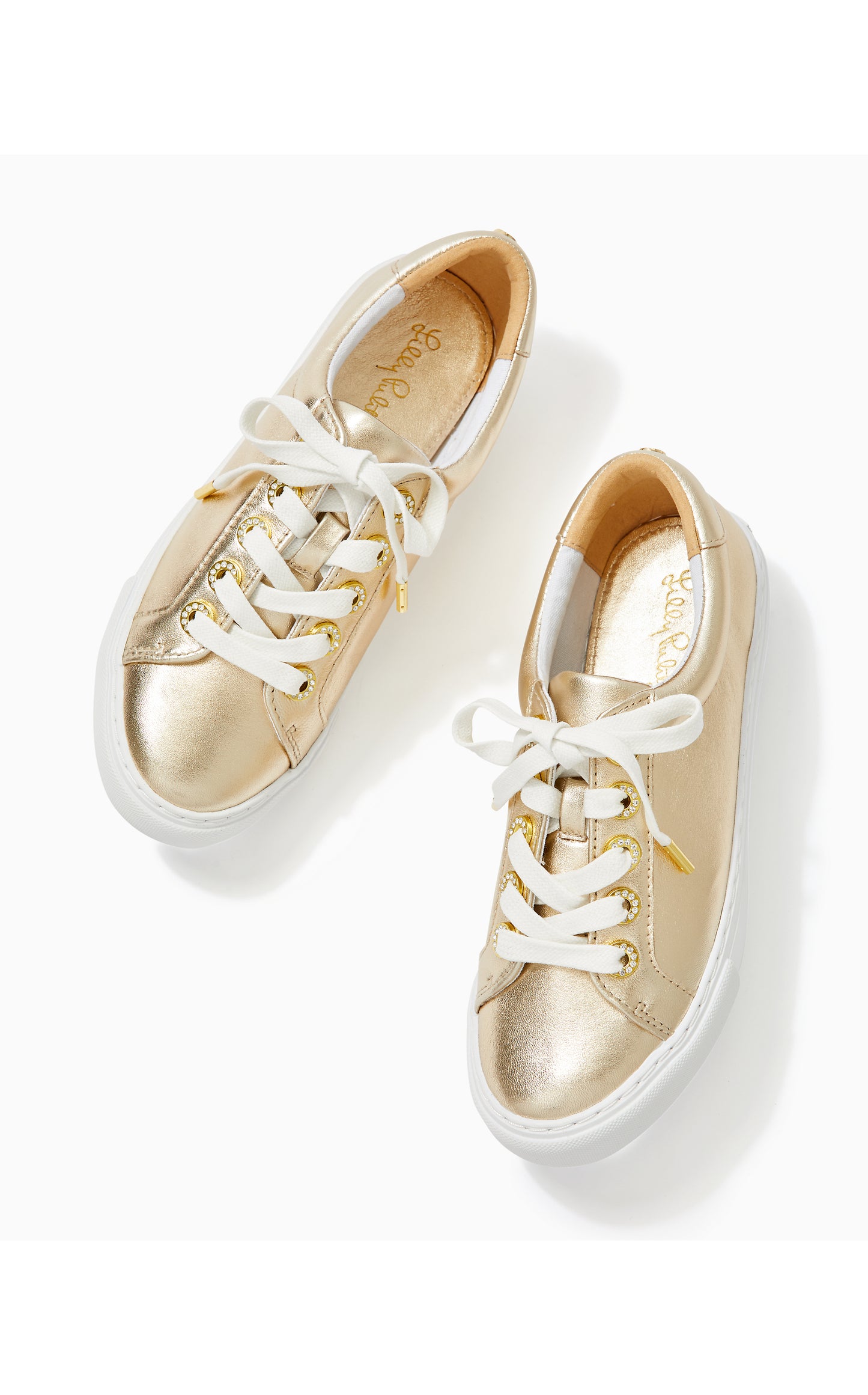 Lux Hallie Sneaker in Gold Metallic