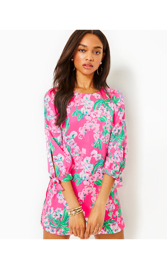 Maude Long Sleeve Romper in Roxie Pink Worth A Look