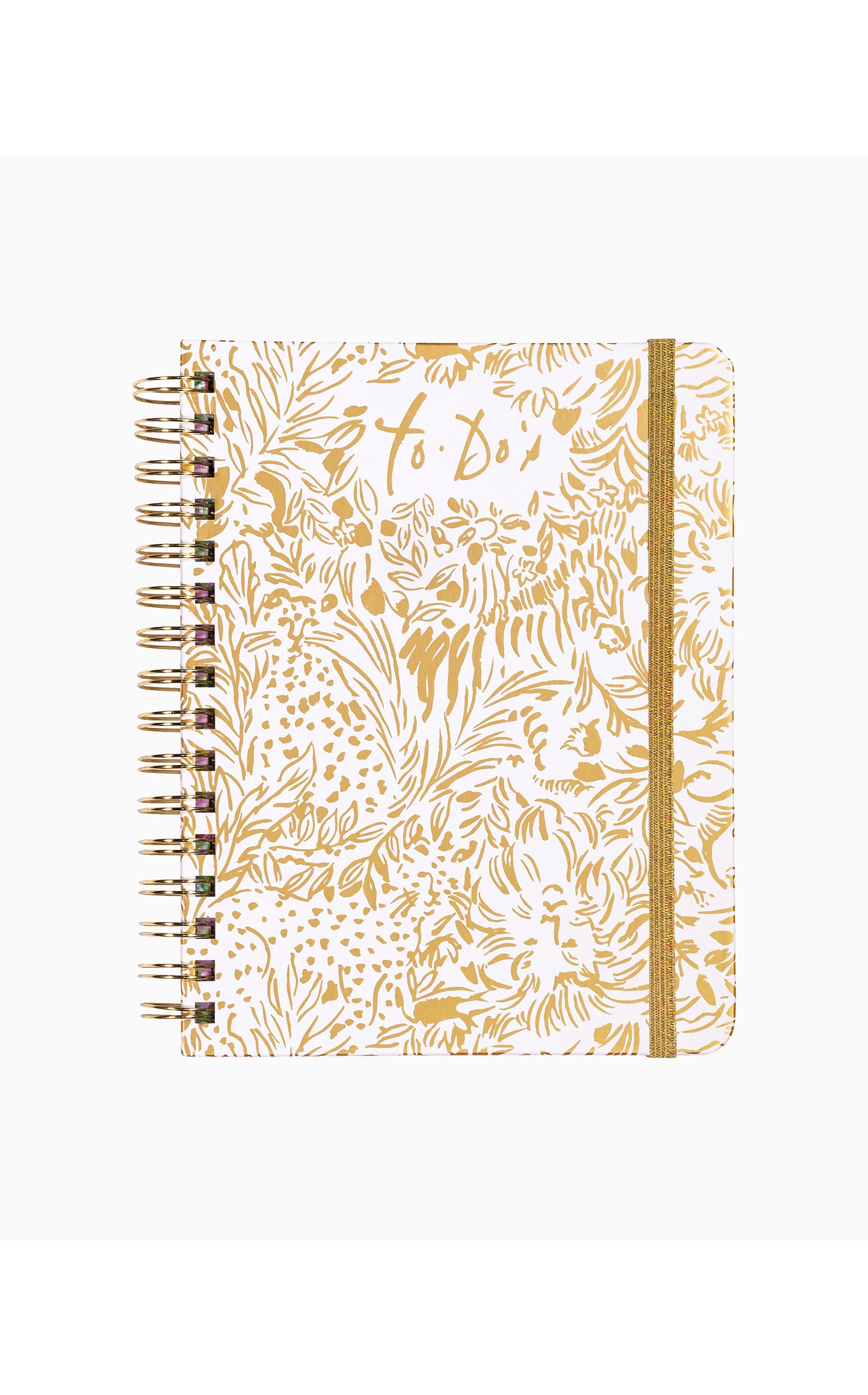 To Do Planner in Gold Metallic Dandy Lions